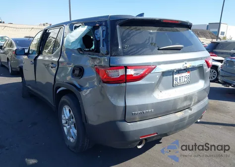 2021 Chevrolet Traverse Fwd Ls из США, поврежденный, VIN 1GNERFKW6MJ109862